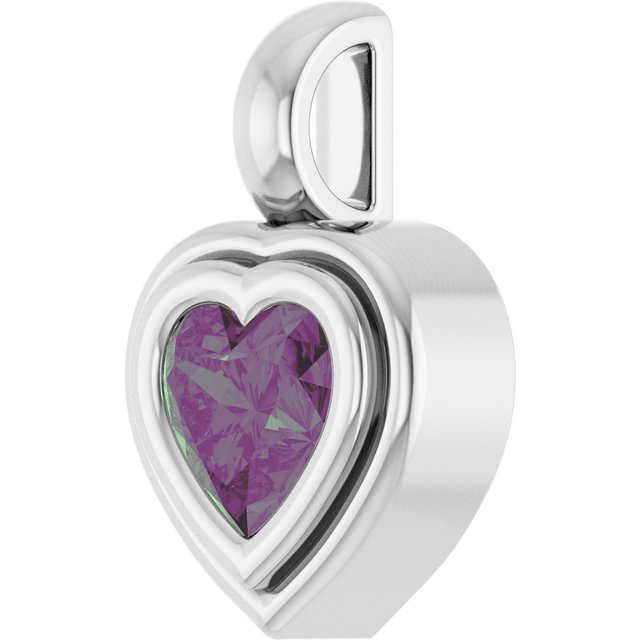 Lab-Grown Alexandrite | Heart | 5 x 5mm