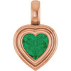 Lab-Grown Emerald | Heart | 5 x 5mm