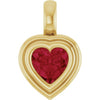 Lab-Grown Ruby | Heart | 5 x 5mm