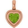 Natural Peridot | Heart | 5 x 5mm
