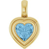 Natural Blue Topaz | Heart | 5 x 5mm