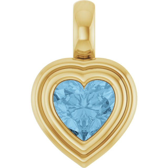 Natural Blue Topaz | Heart | 5 x 5mm