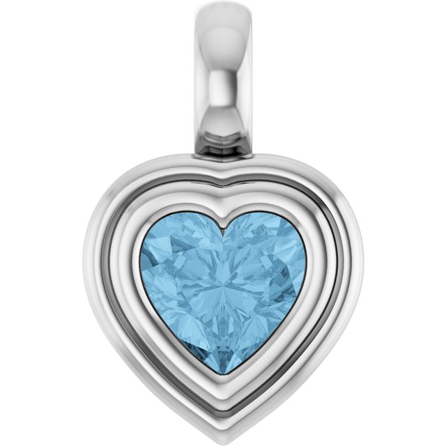 Natural Blue Topaz | Heart | 5 x 5mm