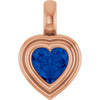 Natural Blue Sapphire | Heart | 5 x 5mm | Lab-Grown Blue Sapphire | Heart | 5 x 5mm