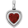 Natural Mozambique Garnet | Heart | 5 x 5mm