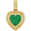 Lab-Grown Emerald | Heart | 5 x 5mm