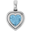 Natural Blue Topaz | Heart | 5 x 5mm