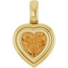 Natural Citrine | Heart | 5 x 5mm