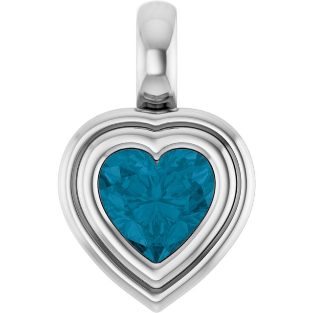Natural London Blue Topaz | Heart | 5 x 5mm