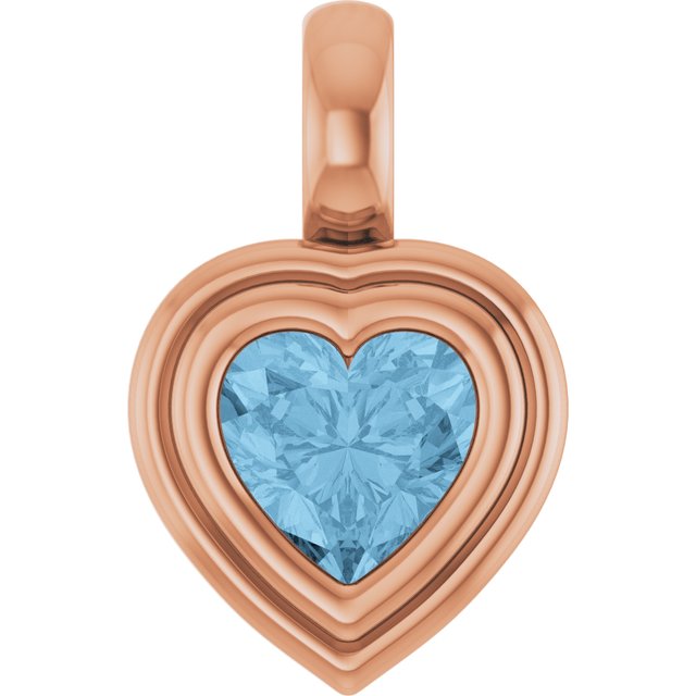 Natural Blue Topaz | Heart | 5 x 5mm