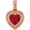 Lab-Grown Ruby | Heart | 5 x 5mm