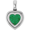 Lab-Grown Emerald | Heart | 5 x 5mm