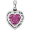 Natural Pink Tourmaline | Heart | 5 x 5mm