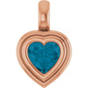 Natural London Blue Topaz | Heart | 5 x 5mm