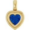 Natural Blue Sapphire | Heart | 5 x 5mm | Lab-Grown Blue Sapphire | Heart | 5 x 5mm