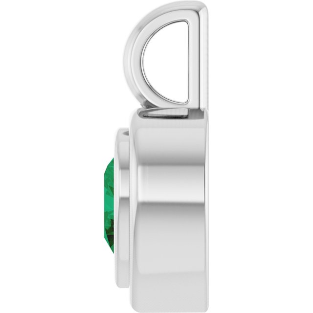 Lab-Grown Emerald | Heart | 5 x 5mm