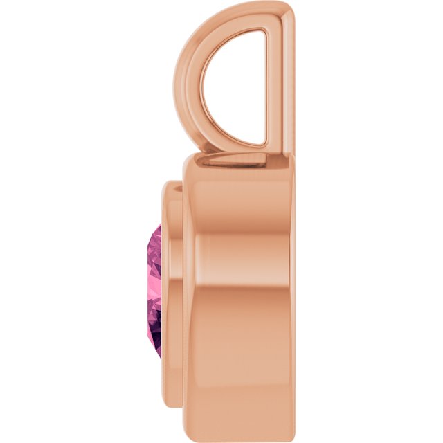 Natural Pink Tourmaline | Heart | 5 x 5mm