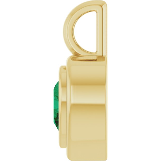 Lab-Grown Emerald | Heart | 5 x 5mm