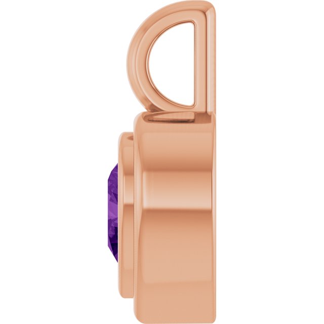 Natural Amethyst | Heart | 5 x 5mm