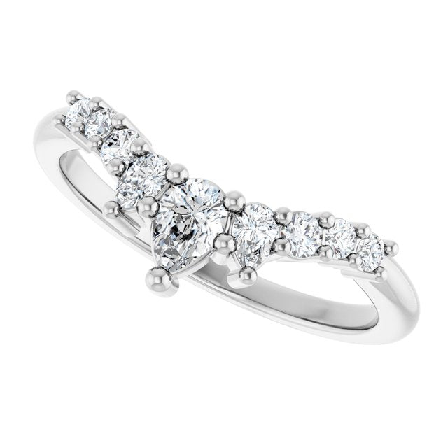 Natural Diamond | Pear | 4.5 x 3mm | Lab-Grown Diamond | Pear | 4.5 x 3mm