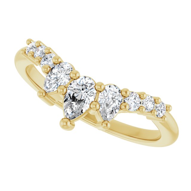Natural Diamond | Pear | 5 x 3mm | Lab-Grown Diamond | Pear | 5 x 3mm