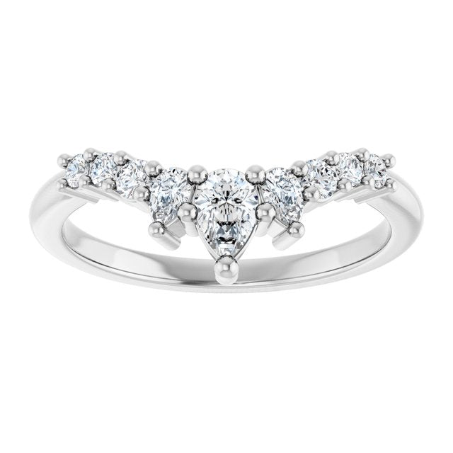 Natural Diamond | Pear | 4.5 x 3mm | Lab-Grown Diamond | Pear | 4.5 x 3mm