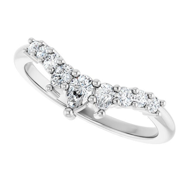 Natural Diamond | Pear | 4 x 2.5mm | Lab-Grown Diamond | Pear | 4 x 2.5mm