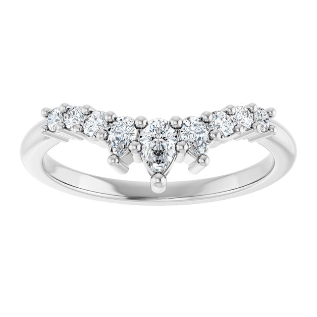 Natural Diamond | Pear | 4 x 2.5mm | Lab-Grown Diamond | Pear | 4 x 2.5mm