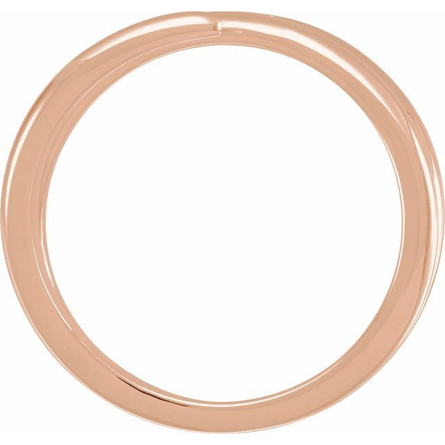 Double Bypass Wrap Ring — 14K Rose Gold