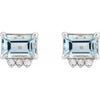 Natural Sky Blue Topaz | Emerald | 7 x 5mm | Natural Sky Blue Topaz | Emerald | 6 x 4mm | Natural Sky Blue Topaz | Emerald | 5 x 3mm