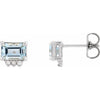 Natural Sky Blue Topaz | Emerald | 6 x 4mm | Natural Sky Blue Topaz | Emerald | 7 x 5mm | Natural Sky Blue Topaz | Emerald | 5 x 3mm