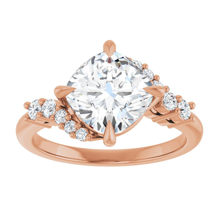 14K Rose | Cushion