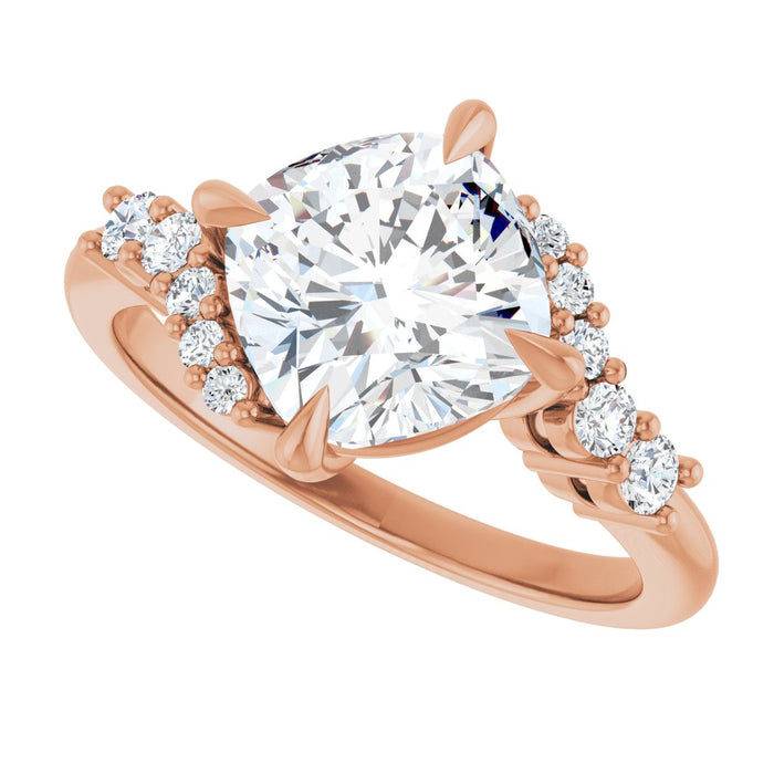 14K Rose | Cushion
