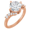 14K Rose | Cushion