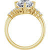 14K Yellow | Cushion