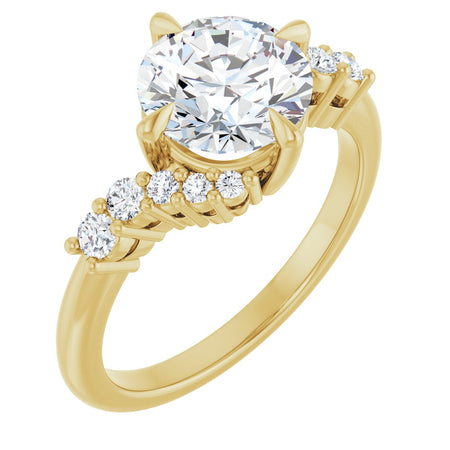 14K Yellow | Round
