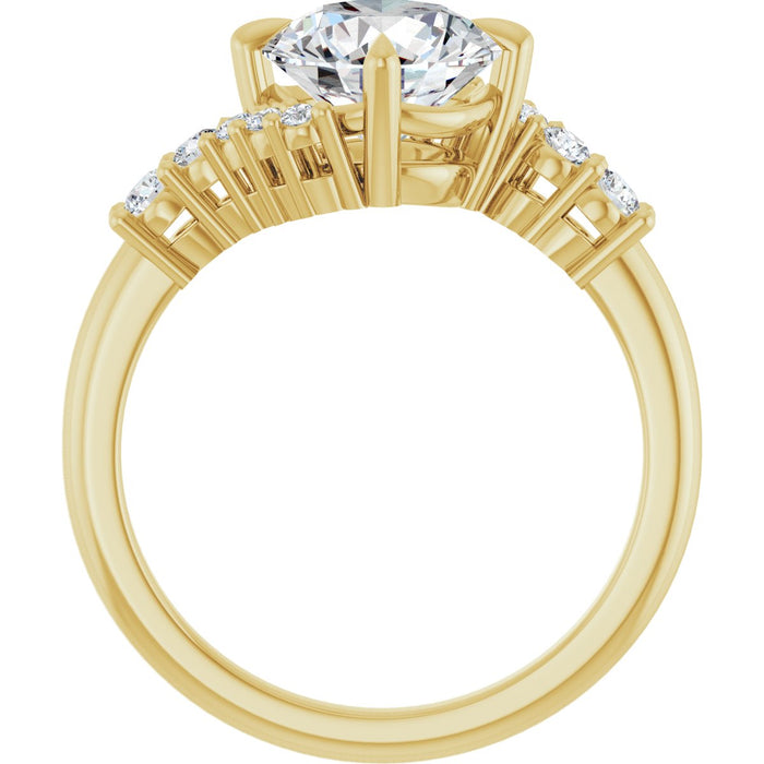 14K Yellow | Round