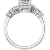 14K White | Emerald