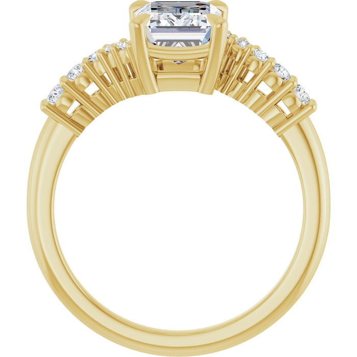 14K Yellow | Emerald