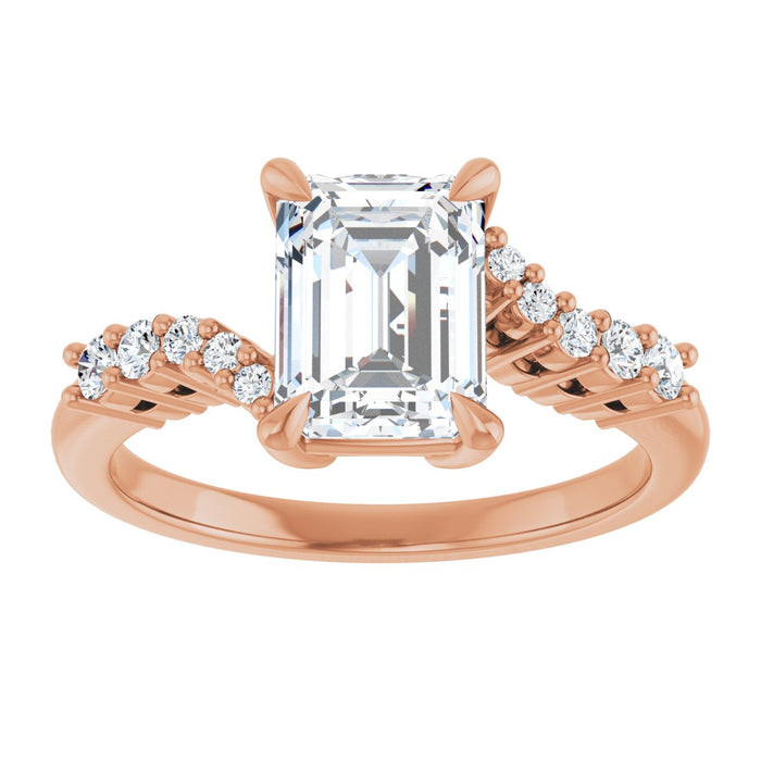 14K Rose | Emerald