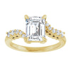 14K Yellow | Emerald