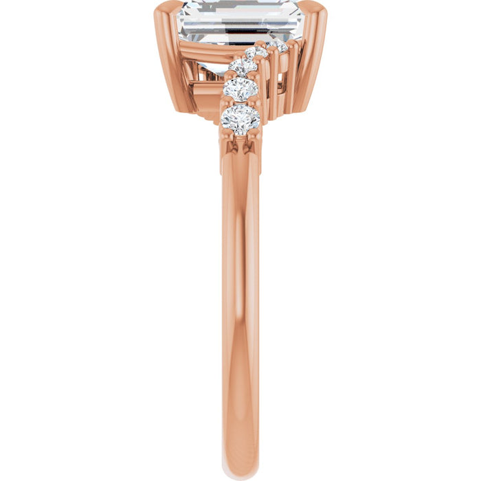 14K Rose | Emerald