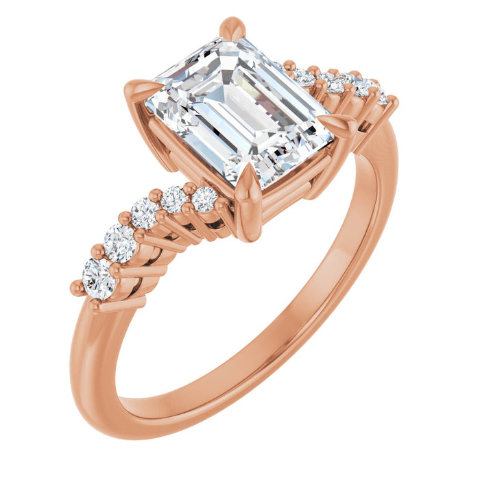 14K Rose | Emerald