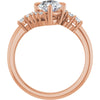 14K Rose | Oval