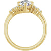 14K Yellow | Oval