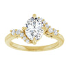 14K Yellow | Oval