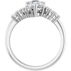 14K White | Pear