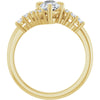 14K Yellow | Pear