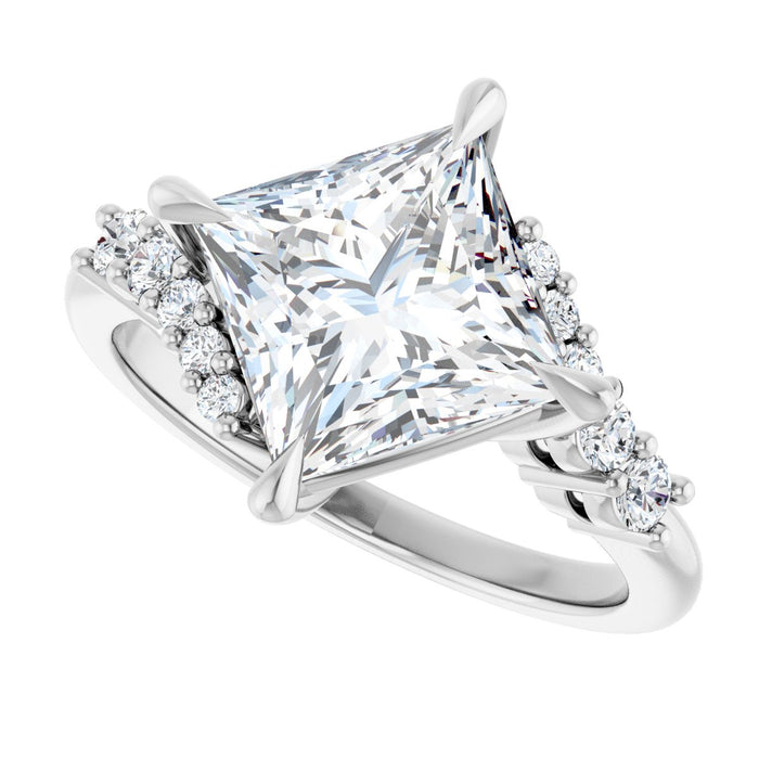 14K White | Square