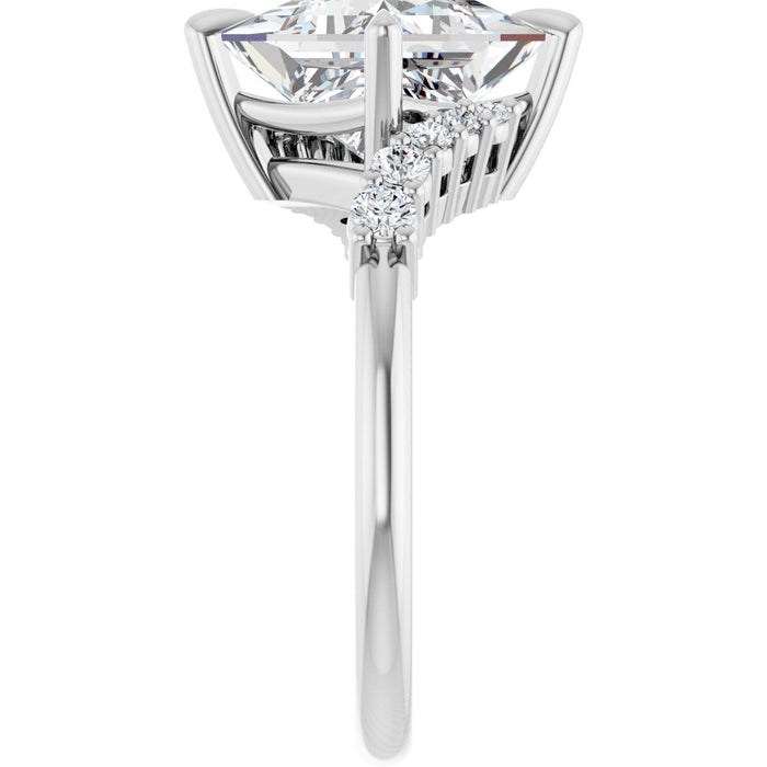 14K White | Square